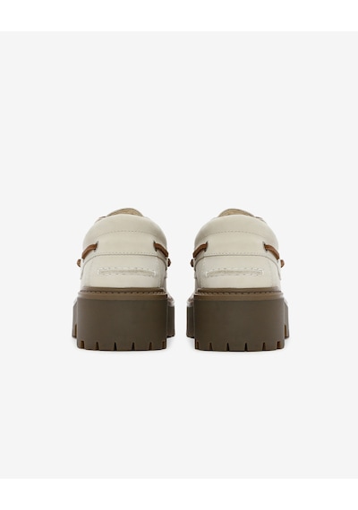 Timberland Stone Street Boat Shoe Kadın Natural Nubuck Tekne Ayakkabısı Tb0a2gvfex41 Natural Nubuck Beyaz