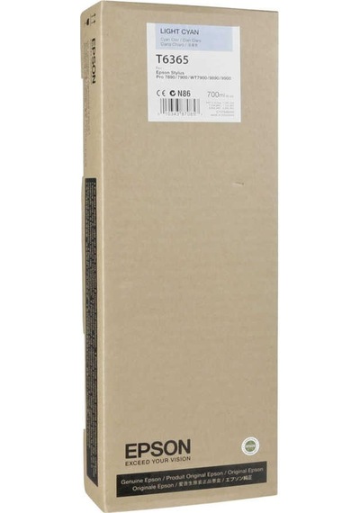 Epson T6365 C13T636500 Açık Mavi Kartuş Pro 9900