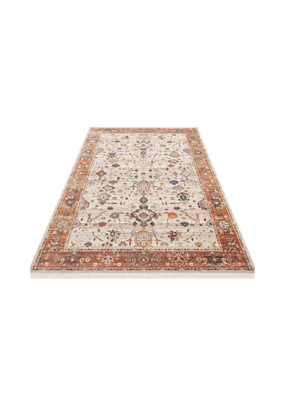 Hoom Rugs Petra 01 Krem Terra Makine Halısı Krem-terra