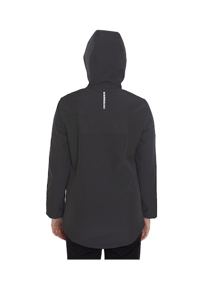 Crozwise Antrasit Kadın Su Geçirmez Softshell Outdoor Mont / Ceket - 5037-06