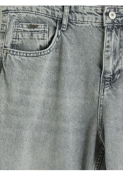 Lcw Jeans Gri 7145 Baggy Fit Erkek Jean Pantolon