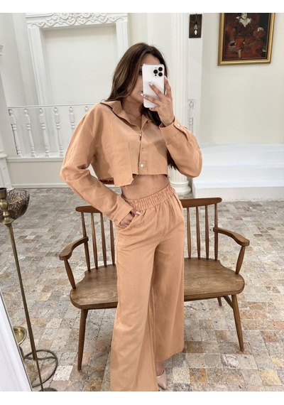 Hazego 6501 Takım-camel Çok Renkli