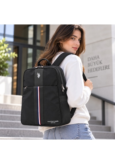 U.s. Polo Assn. Unisex Sırt Ve Okul Çantası Plcan26169 Siyah