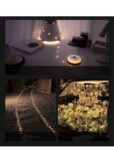 10 Metre Led Kamp Lambası Yeşil