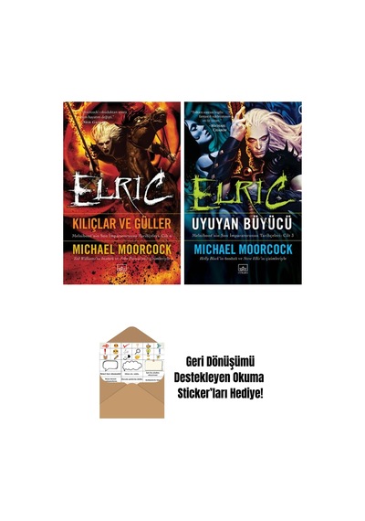 Elric: Kılıçlar Ve Güller Melnibone Nin Son İmparatorunun Tarihçeleri Cilt 6 + Elric: Uyuyan Büyücü Melnibone Nin Son İmparatorunun Tarihçeleri Cilt 3