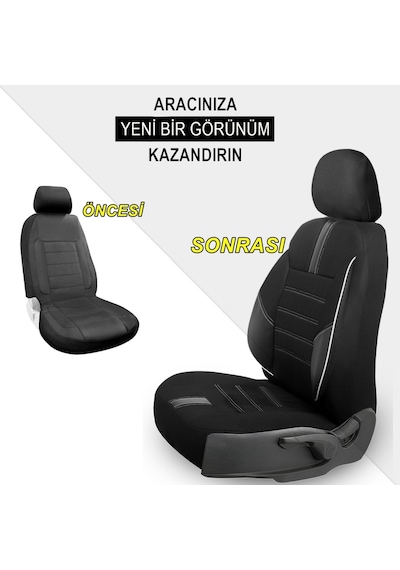 Z&c Maxtech Bmw 1 Serisi 118 Uyumlu Özel Tasarım Oto Koltuk Kılıfı Seti Star B