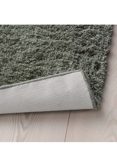 Ikea Lındknud Halı 80 X 150 Cm Koyu Gri - Koyu Yeşil Çok Renkli