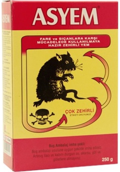 asyem fare zehiri 250 gr tohum
