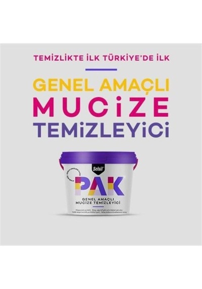 Selsil Pak Genel Amaçlı Mucize Temizleyici 6 Lı 500 Gr
