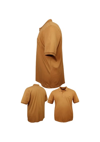 Erkek Büyük Beden 115 - 175 Kilo Arası Uygun Bedenli Likralı Pike Polo Yaka Cepli Tişört Safran Erkek Büyük Beden 115 - 175 Kilo Arası Uygun Bedenli Likralı Pike Polo Yaka Cepli Tişört Safran