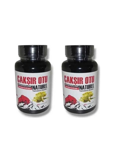 Çakşır Otu Natural Booster Erkeklere Özel Ürün 60lı X 2 Adet