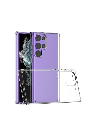 Samsung Galaxy Uyumlu S23 Ultra Kılıf Zore Korumalı Kalın Coss Kapak