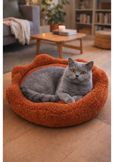 Çiçek Kedi Yatağı