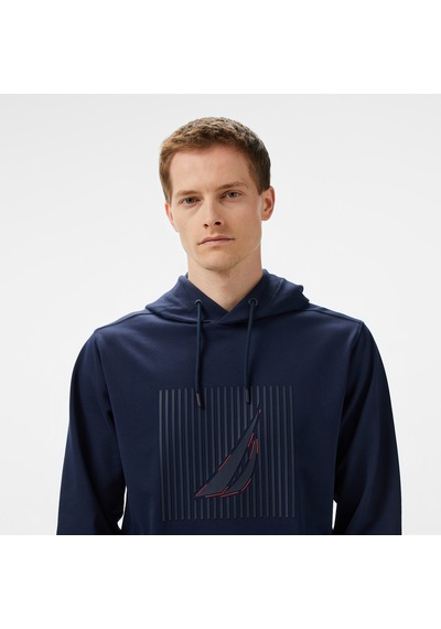 Nautica Erkek Lacivert Regular Fit Sweatshirt Düz K55503t Lacivert