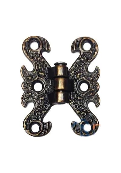 Zamak Kelebek Menteşe - Küçük, 30x40mm, Oksit, 1 A Elx34778-07ee6 Diğer