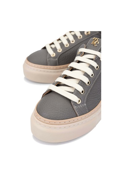 Tamer Tanca Kadın Hakiki Deri Koyu Gri Sneakers & Spor Ayakkabı 937 5022-09 Bn Ayk Y23 K.grı Fltr Koyu Gri