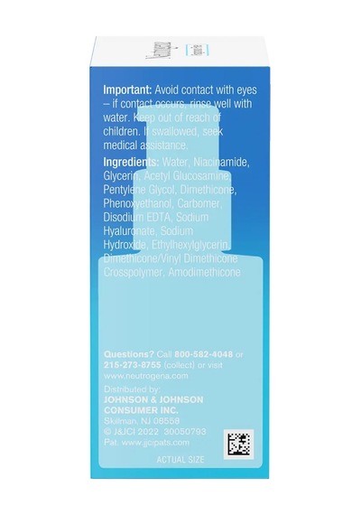 Neutrogena Hydro Boost+ Niacinamide Yüz Serumu 29ml