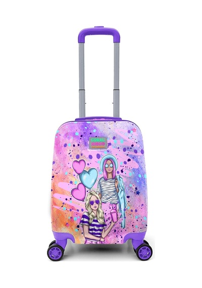 Coral High Kids Fashion Girl Desenli Çocuk Valizi 16773