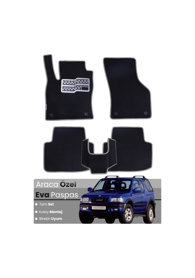 Opel Frontera 1998-2004 Uyumlu Eva Paspas Tam Set Araca Özel,kolay Montaj,oto Paspas 307