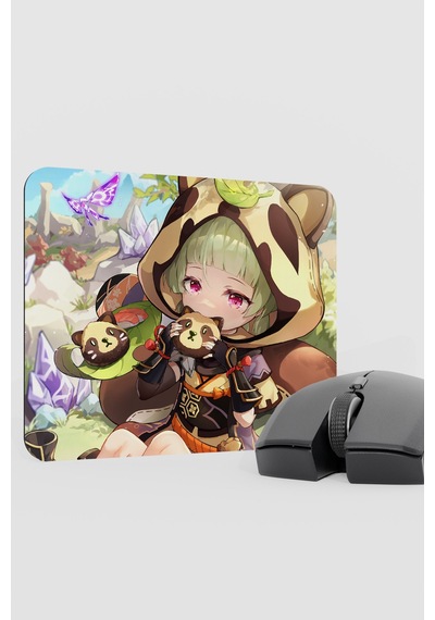 Sayu Genshin Impact Anime Oyuncu V1 - 22x18 Gaming Mouse Pad Fare Altlığı