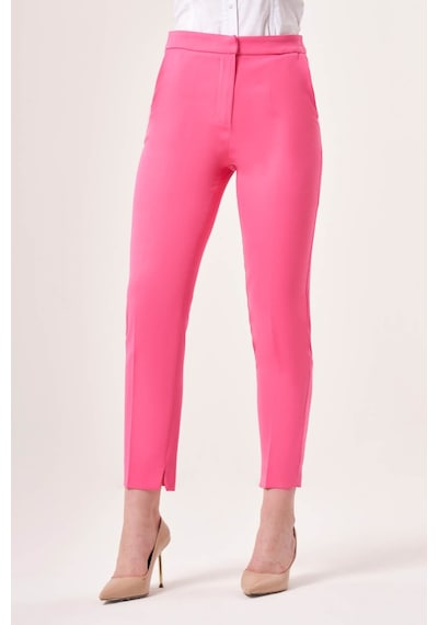 Mizalle Basic Klasik Fuşya Pantolon Fuşya