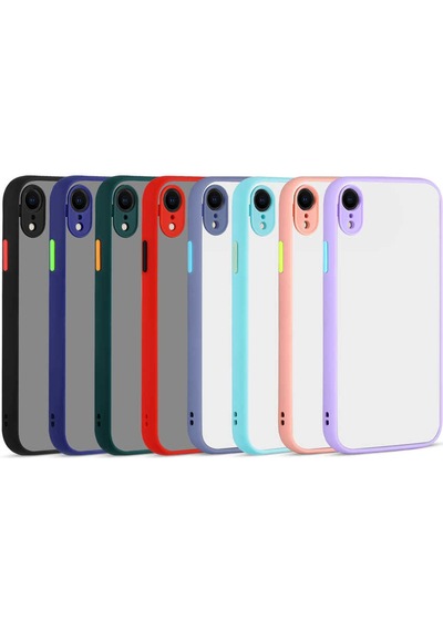 Apple Uyumlu iPhone Xr 6.1 Kılıf Zore Hux Kapak Pembe