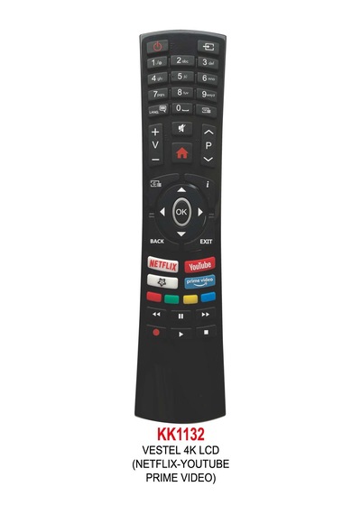 Regal Vestel Uyumlu 4k Lcd Kumanda
