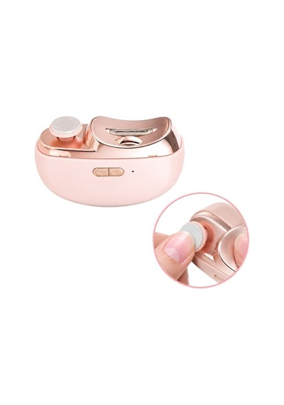 Sunup Sn-38944 Şarjlı Tırnak Bakım Törpüleme Cihazı Pembe Rose Gold