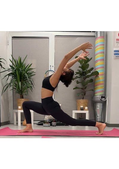 Geborgenheit Classic Seri Kauçuk Poliüretan Pilates Yoga Matı - Fuşya