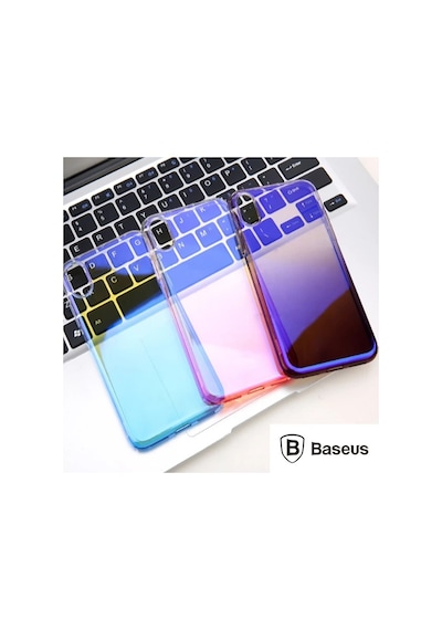 Baseus İphone Xs Max Glow Case Şeffaf Silikon Kılıf- 5775