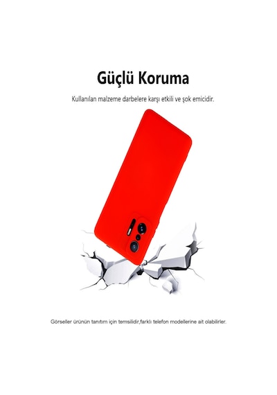 Xiaomi Redmi Note 12 4g Kapak İçi Kadife Kamera Korumalı Lansman Silikon Kılıf