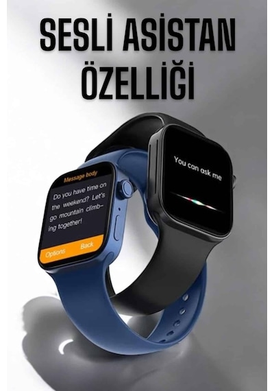 Akıllı Saat Tema Değiştirme Bluetooth Bağlantılı Arama Cevaplayan