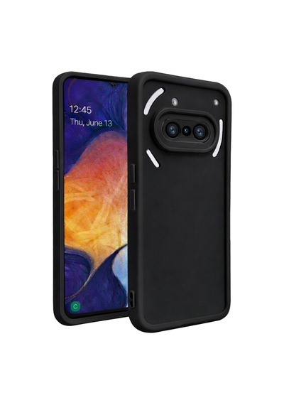 Nothing Phone 3a Uyumlu Kamera Çıkıntılı Mat Silikon Telefon Kılıfı