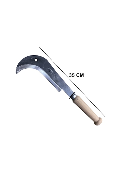 Ergüven Tahra Ahşap Saplı Orta 35cm Tra300-02