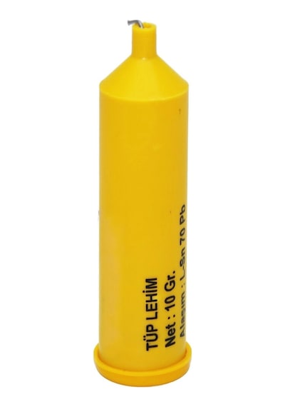 Tüp Lehim - 1.2 Mm Tel - 5 Kanallı - 10 Gr 1 Adet