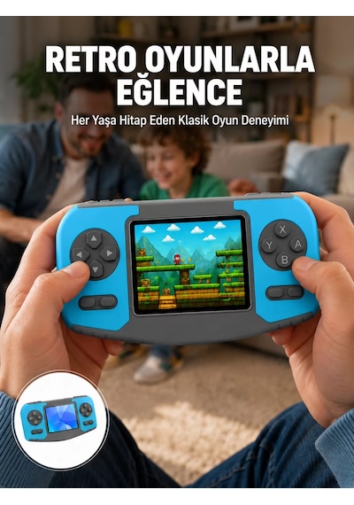 Northcity Mini Arcade Oyun Konsolu Hafif Taşınabilir Çocuk lik