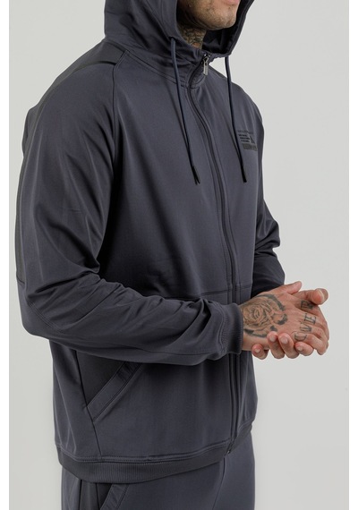 Airlife Stronger High Rsi 5 7 Tam Boy Fermuarlı Erkek Kapüşonlu Sweatshirt Smoked Füme