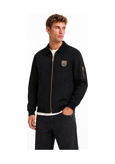 Bad Bear Collar Jacket Nıght 26.01.28.010-c01 Siyah