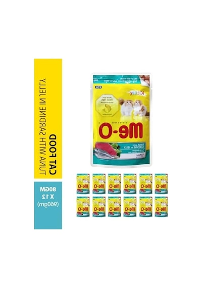 12 Adet Ton Balıklı Ve Sardalyalı Yavru Kedi Konservesi, 80 Gr