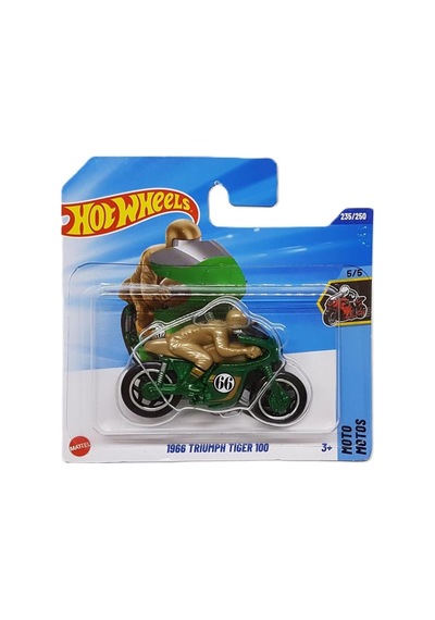 Hot Wheels Tekli Arabalar 1966 Triumph Tiger 100 Jbc32 Th Renkli