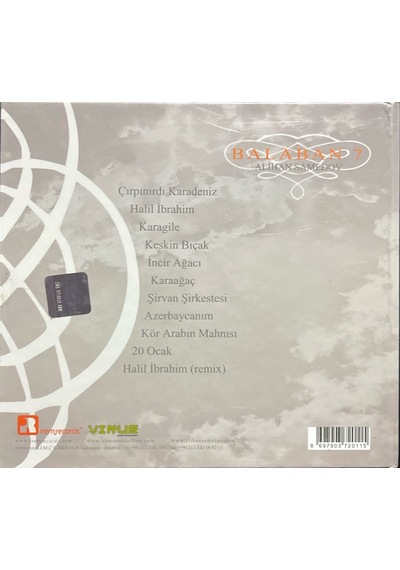 Plak Değildir Cd Dir Cd Alihan Samedov Balaban 7 Cd