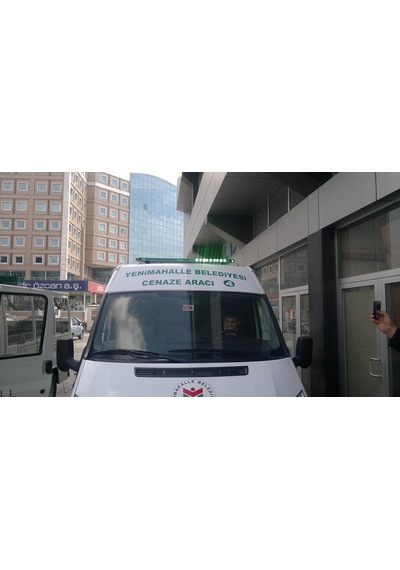 İleri Trafik Sharp P-128-395 Cenaze Tepe Lambası 123 CM