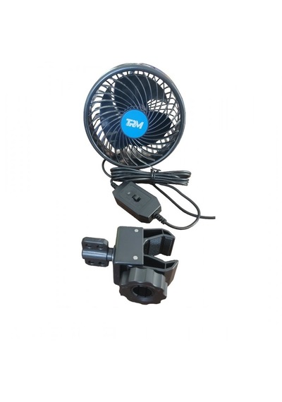 Vantilatör 12v Mandallı Çift Kademeli 6inch T803