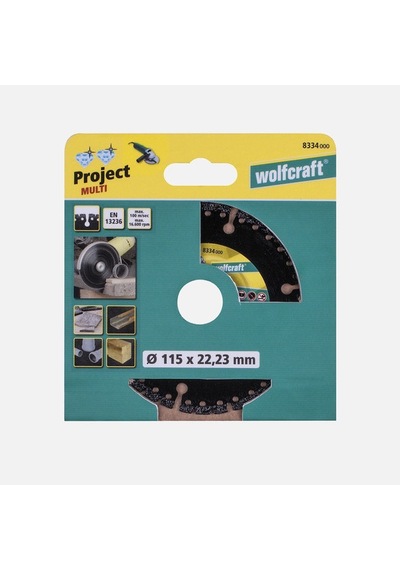 Wolfcraft Elmas Pro Turbo Disk Multi Ø125 Mm