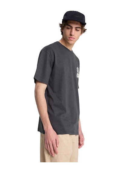 Quiksilver Evo Blossom Of Erkek Gri Outdoor T-shirt Eqyzt08264-3105