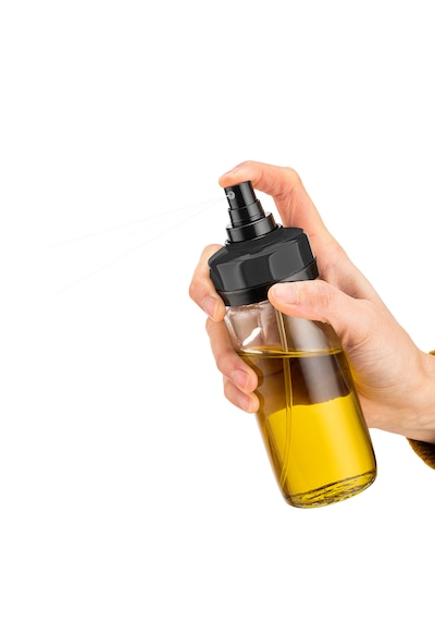 Sprey Yağlık 100 Ml, Cam Gövdeli Pratik Yağ Ve Sirke Şişesi Şeffaf