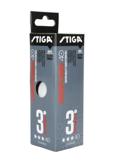 Stiga Perform 40+ Masa Tenisi Topu / 3'lü