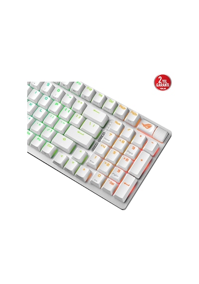 Asus Rog Strix Scope Iı 96 Nx Snow Switch Hot-swap Rgb Beyaz Kablosuz Eng-q Mekanik Gaming Klavye Asus Rog Strix Scope Iı 96 Nx Snow Switch Hot-swap Rgb Beyaz Kablosuz Eng-q Mekanik Gaming Klavye