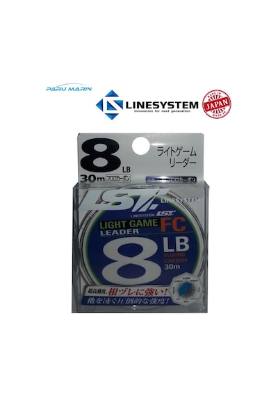 Linesystem Light Game Leader Fc 8 Lb. 0,23mm. 8lb. 3,60kg. 30mt.