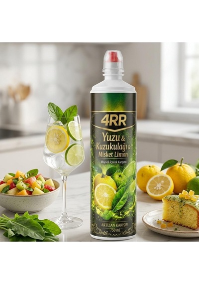 4rr Yuzu-kuzu Kulağı & Misket Limon Aromalı Tropikal İçecek Karışımı 750 Ml Çekirdek